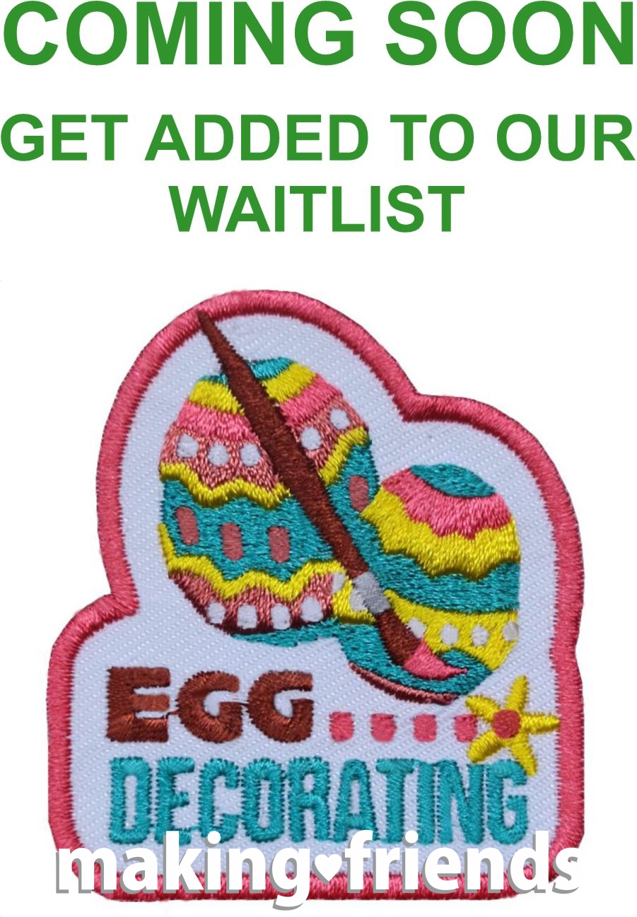 Girl Scout Egg Decorating Patch