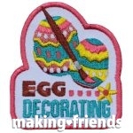 Girl Scout Egg Decorating Patch