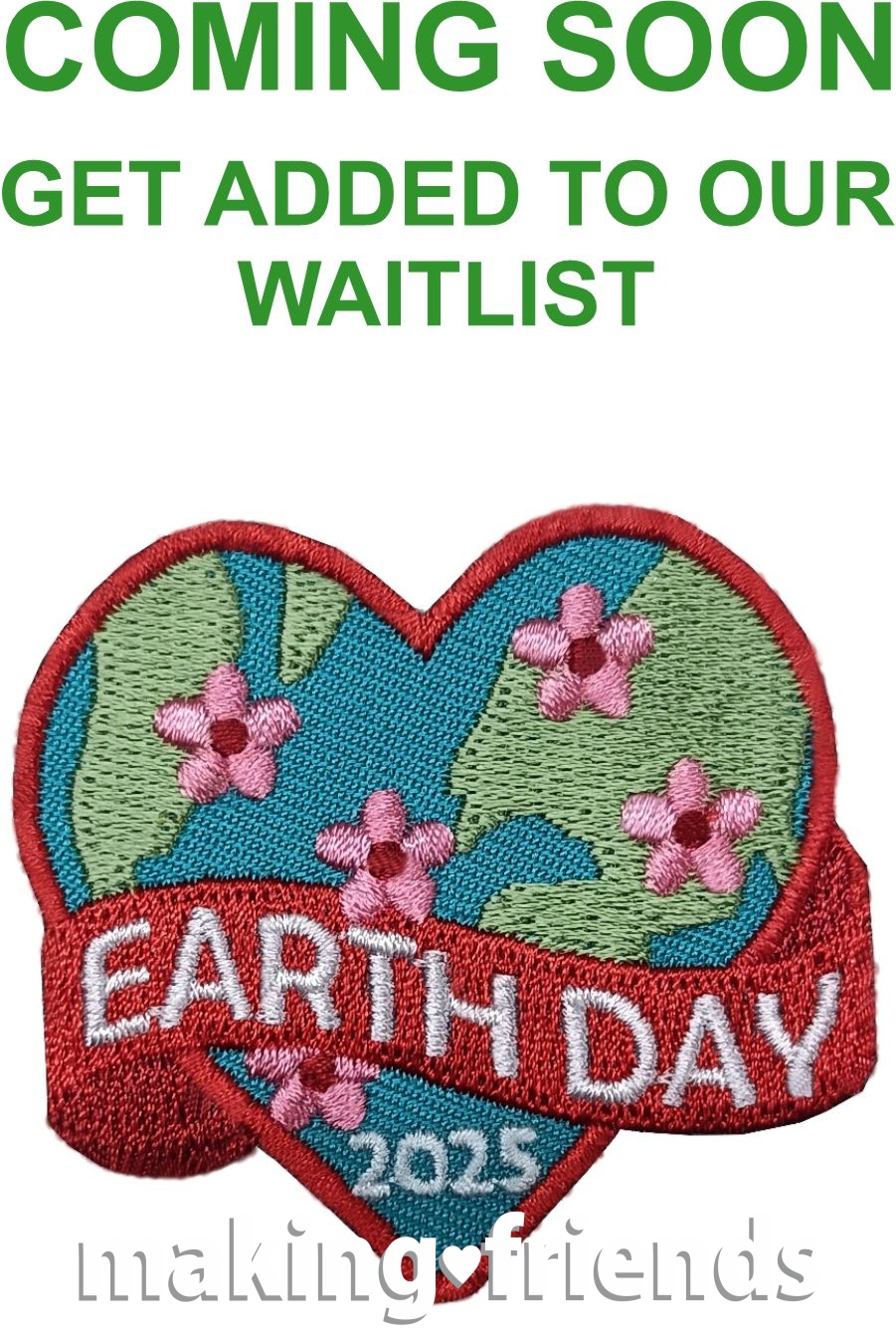 Girl Scout Earth Day Fun Patch