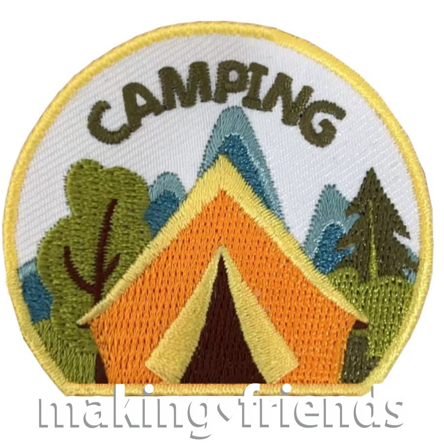 Scout Camping Fun Patch