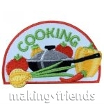 Girl Scout and Cub Scout Cooking Patch