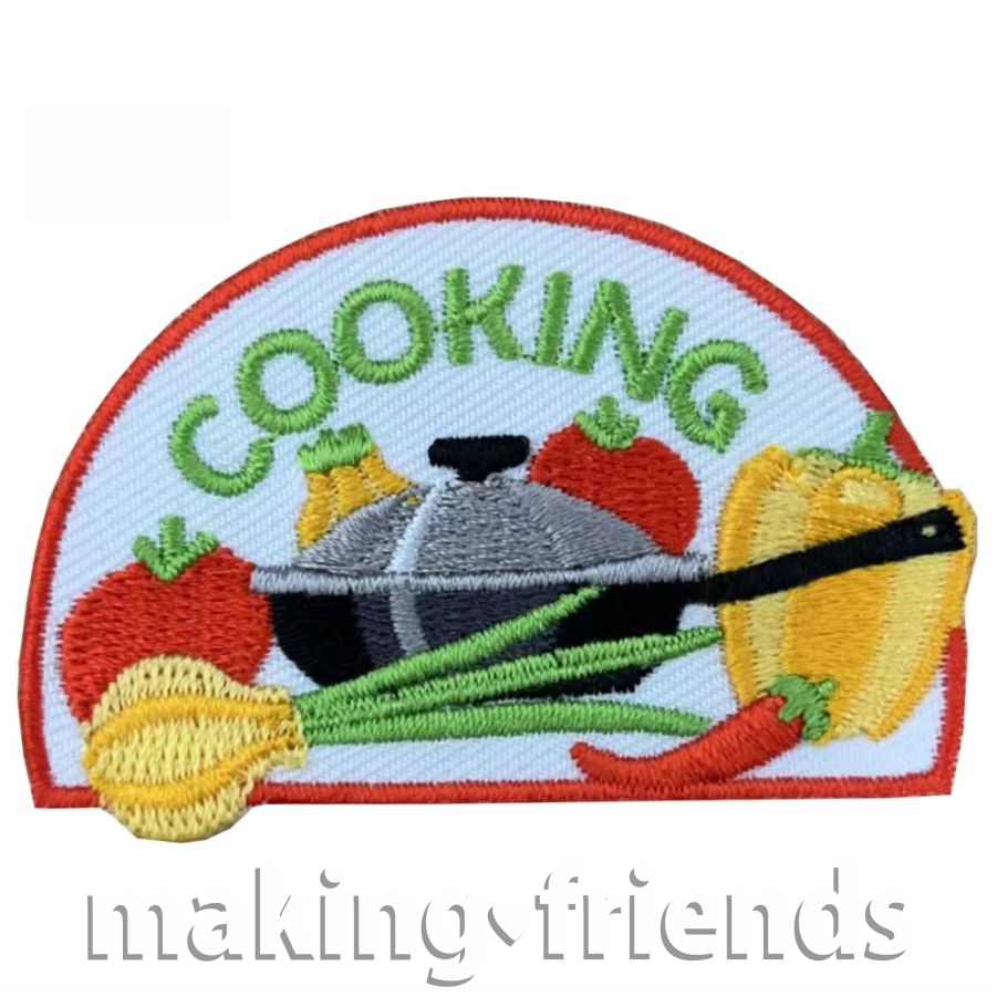 Girl Scout and Cub Scout Cooking Patch