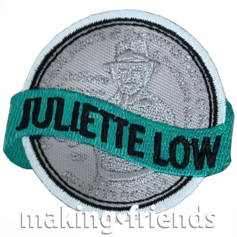 Girl Scout Juliette Low Coin Patch