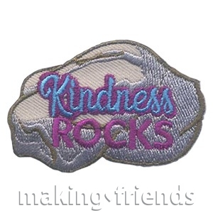 Girl Scout Kindness Rocks Patch