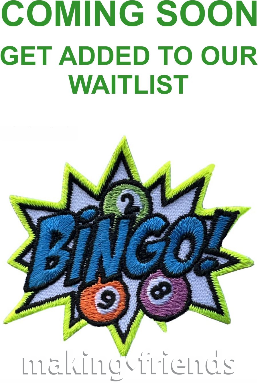 Girl Scout Bingo Patch