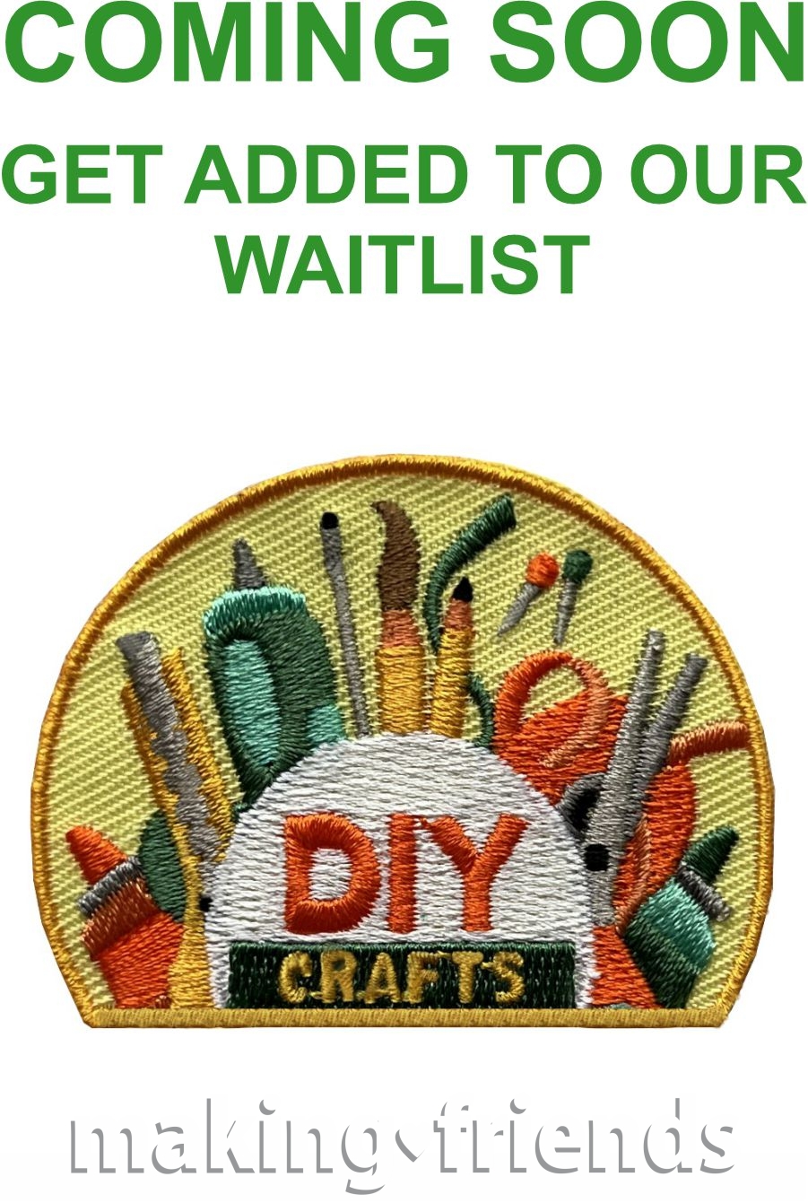 Girl Scout DIY Crafts Fun Patch