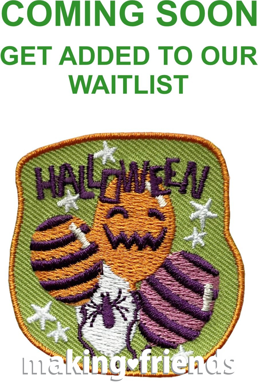 Girl Scout Halloween Fun Patch