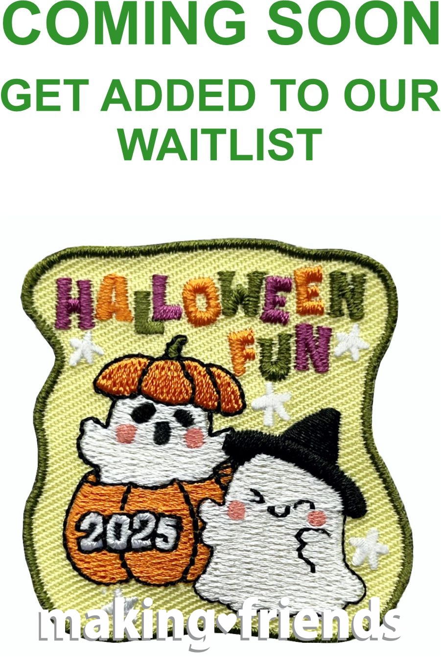 Girl Scout Halloween Fun Patch 2025