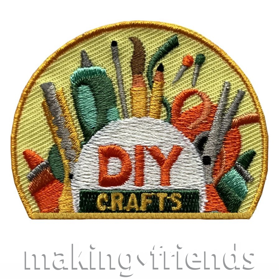 Girl Scout DIY Crafts Fun Patch