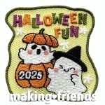 Girl Scout Halloween Fun Patch 2025