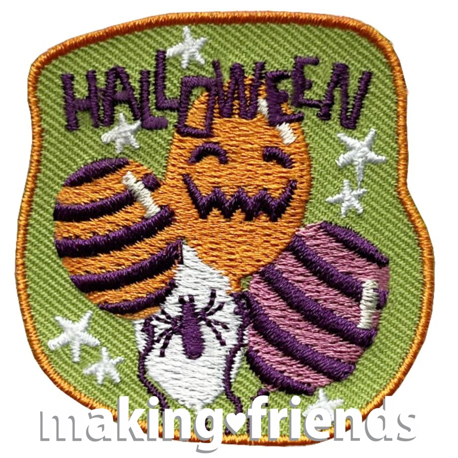 Girl Scout Halloween Fun Patch