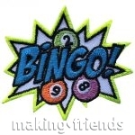 Girl Scout Bingo Patch