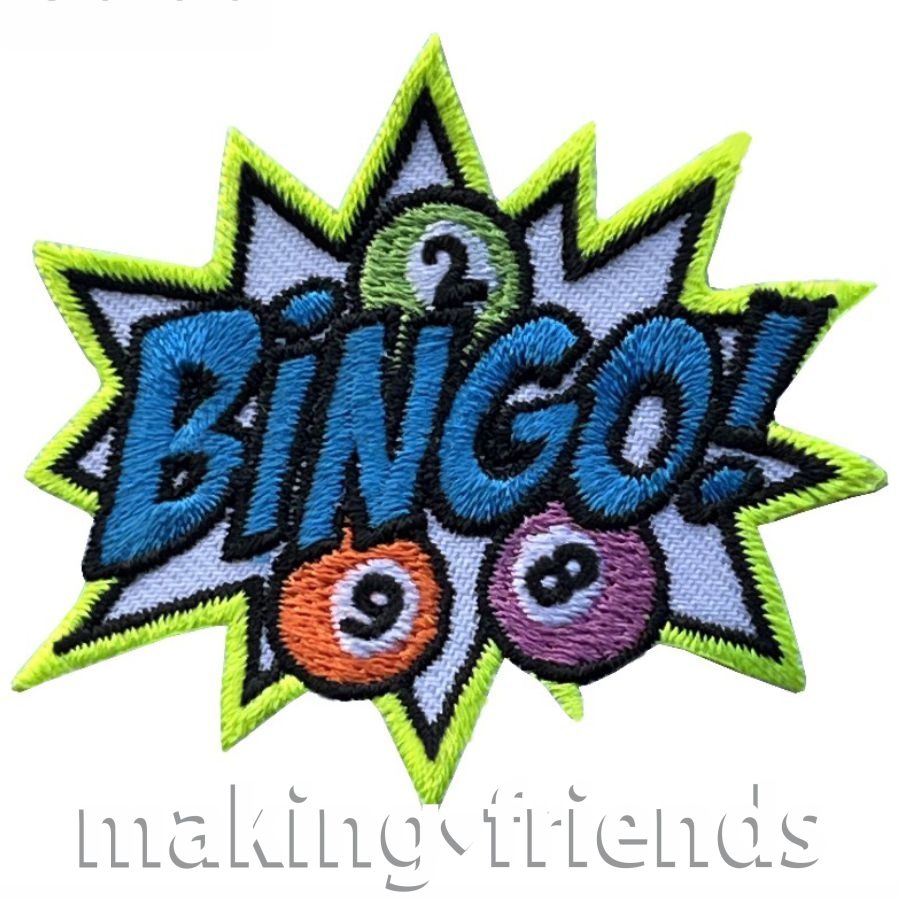 Girl Scout Bingo Patch