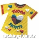 Girl Scout Troop Shirt Making Patch