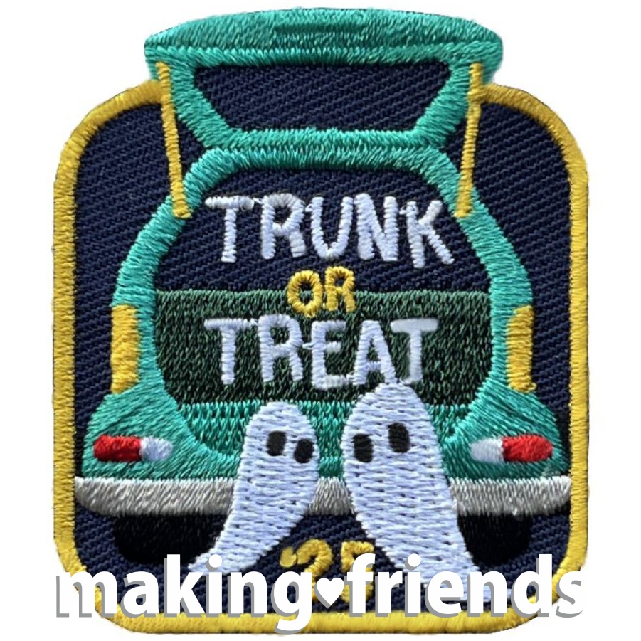 Girl Scout Trunk or Treat Patch 2025