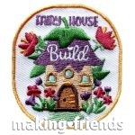 Girl Scout Fairy House Build Fun Patch