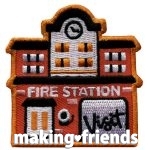 Girl Scout Fire Station Visit Patch