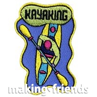 Girl Scout Kayaking Patch