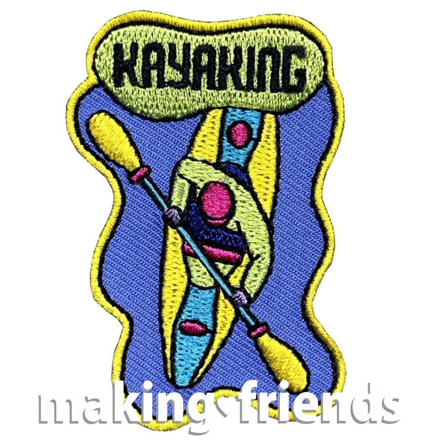 Girl Scout Kayaking Patch