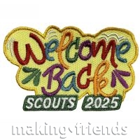 Girl Scout Welcome Back Scouts 2025 Patch