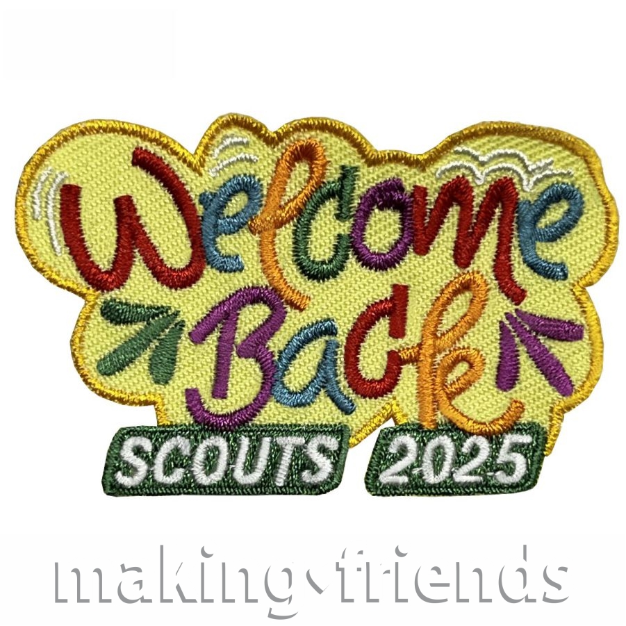 Girl Scout Welcome Back Scouts 2025 Patch