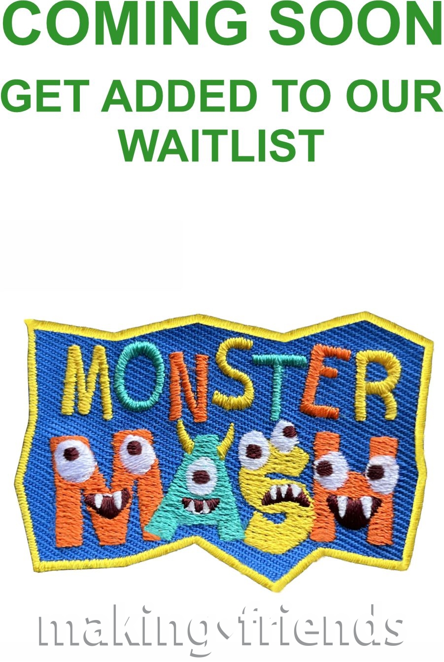 Scout Monster Mash Fun Patch