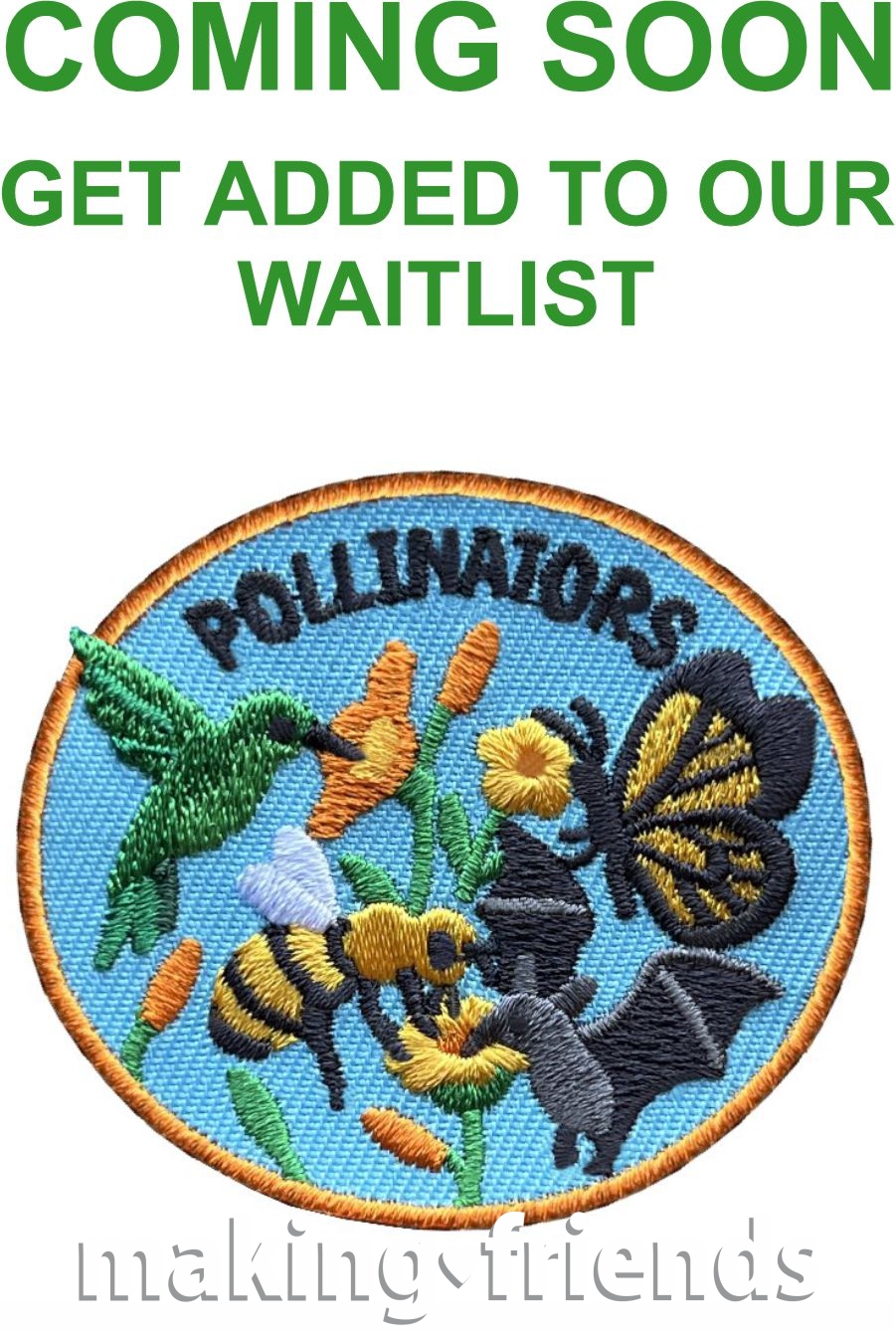 Scout Pollinators Fun Patch