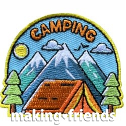 Scout Camping Fun Patch