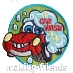 Scout Car Wash Fun Patch