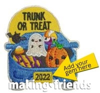Girl Scout Trunk or Treat Patch - Clearance