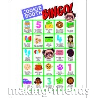 Girl Scout Cookie Booth Bingo Printable
