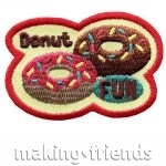 Girl Scout Donut Fun Patch