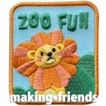 Girl Scout Zoo Fun Patch