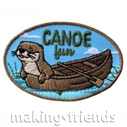 Girl Scout Canoe Fun Patch