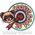 Girl Scout Cookie Goal 2026 Patch