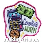 Girl Scout Cookie Math Patch