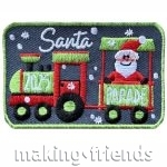 Girl Scout Santa Parade Patch