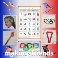 Girl Scout Winter Olympics Crafts