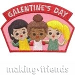 Galentine's Day Patch with 3 Girls