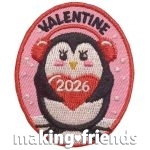 Girl Scout Valentine's Day 2026 Fun Patch