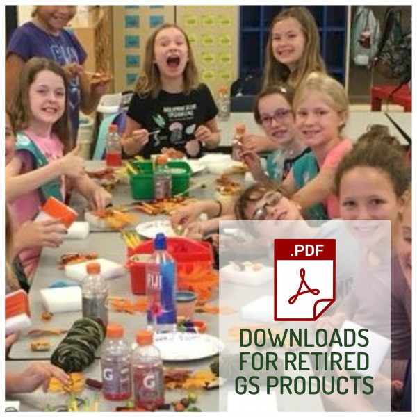 Downloads for Retired Girl Scout Programs