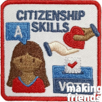 Girl Scout Adulting Citizenship Skills Fun Patch Program®
