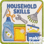 Girl Scout Adulting Household Skills Fun Patch Program®
