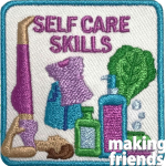 Girl Scout Adulting Self Care Skills Fun Patch Program®