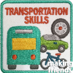 Girl Scout Adulting Transportation Skills Fun Patch Program®