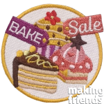 Girl Scout Bake Sale Patch