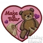 Girl Scout Build a Bear Fun Patch