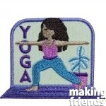 Girl-Scout-Yoga Fun Patch