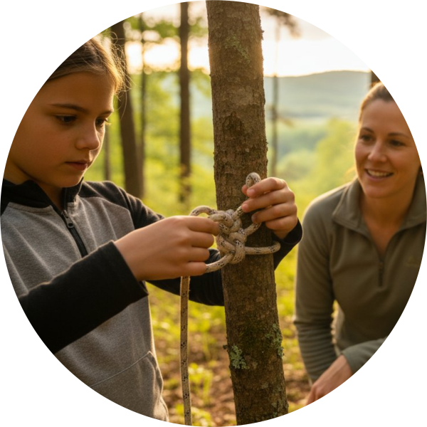 Outdoor Skills Knot Tying