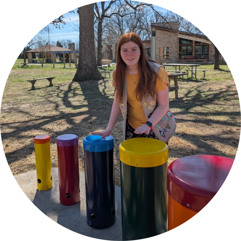 Girl Scout Paige Thomas Gold Award